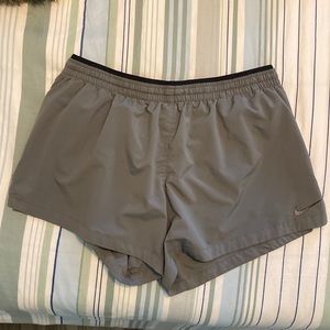 Nike DRI-FIT Running Shorts gray size large